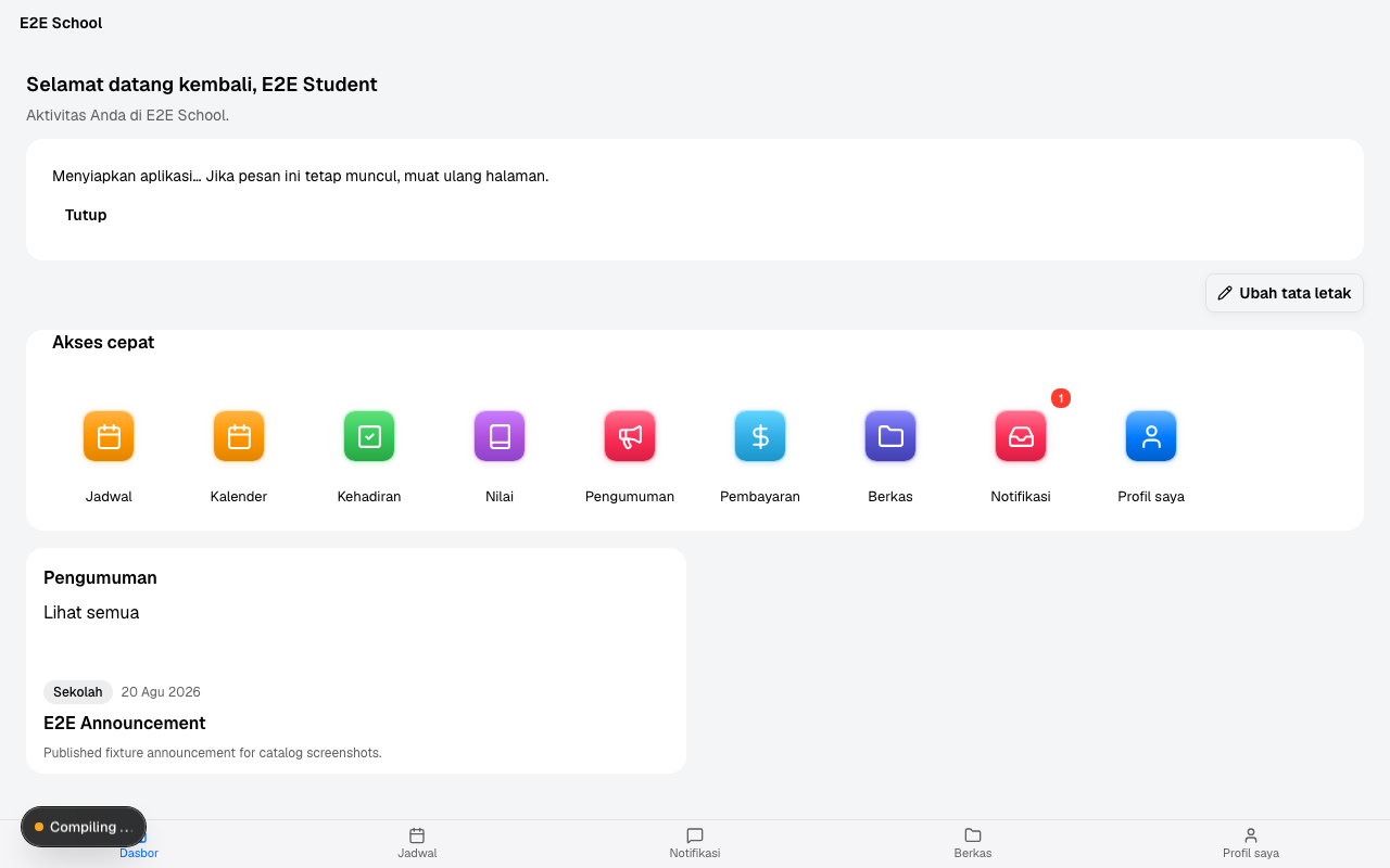 Pilihan memasang aplikasi dari browser